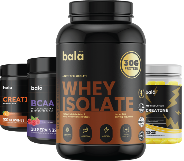 Whey Iso + Creatine + BCAA + Creatine Gummies