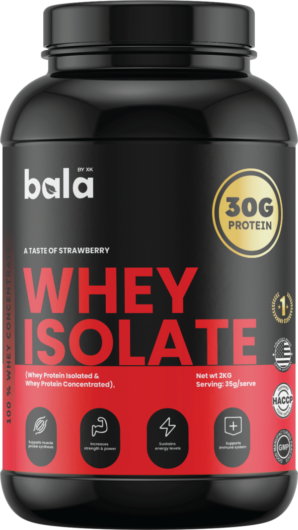 Whey Isolate Strawberry