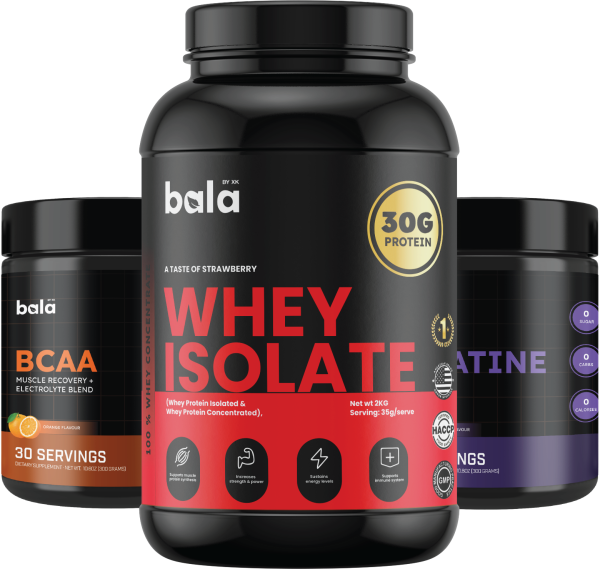 Whey Iso + Creatine + BCAA