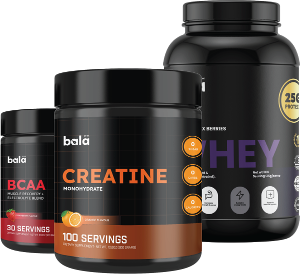 Creatine + Whey + BCAA