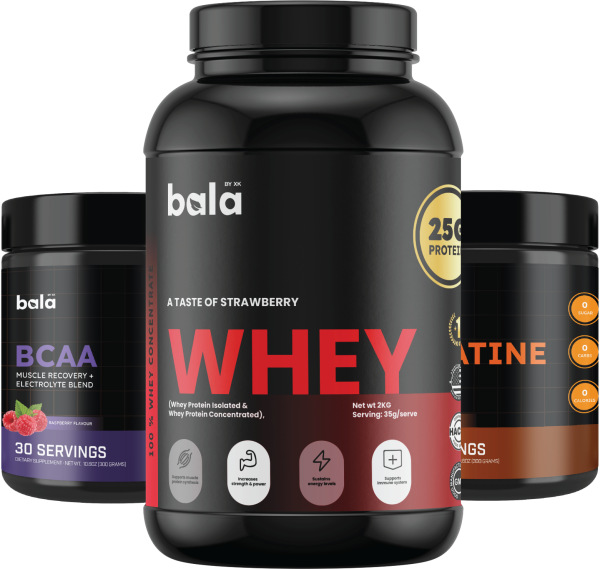 Whey + Creatine + BCAA