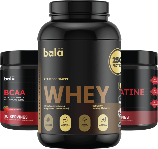 Whey + Creatine + BCAA