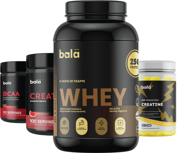 Whey + Creatine + BCAA + Creatine Gummies