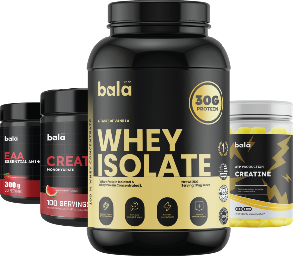 Whey Iso + Creatine + EAA + Creatine Gummies