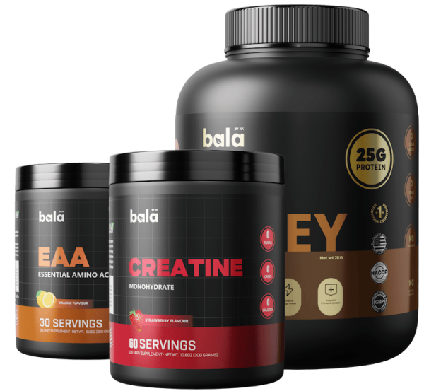 Creatine + Whey Iso + EAA