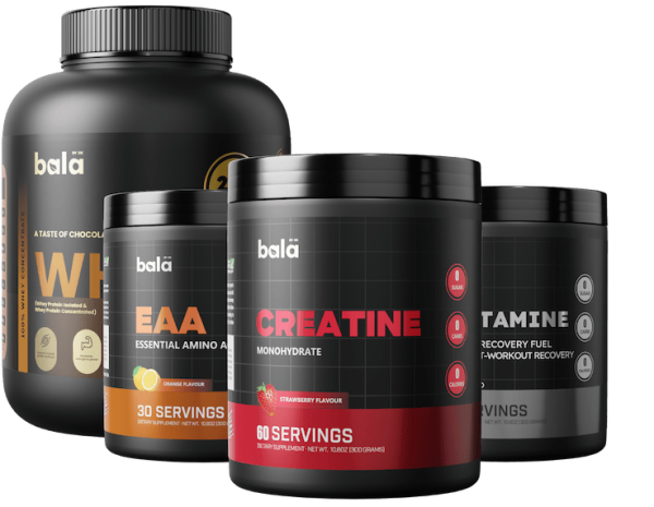 Creatine + Whey Iso + EAA + Glutamine