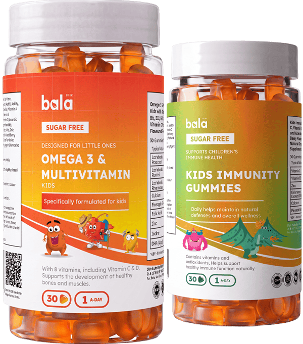 Omega 3 & Multivit + Kids Immunity