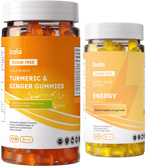 Turmeric & Ginger Gummies + Energy